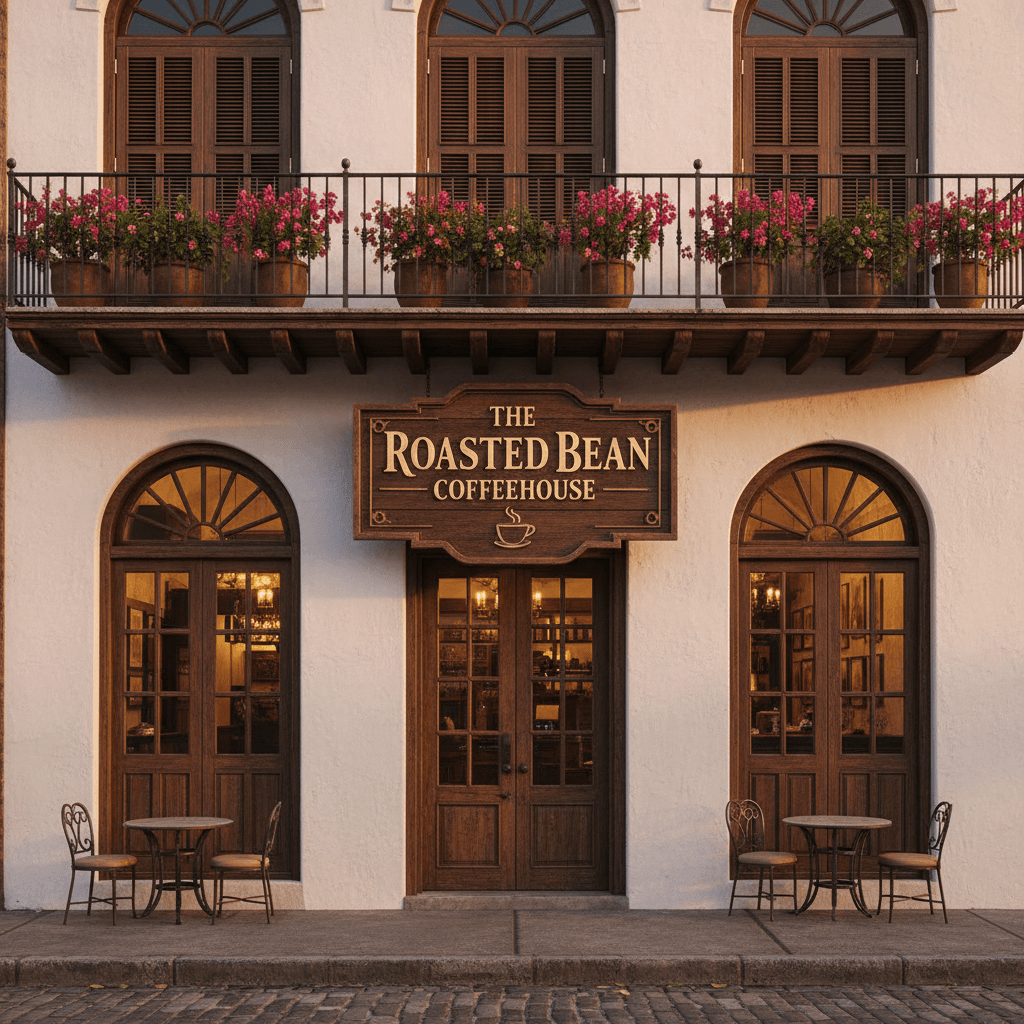 Fachada del edificio colonial que alberga La Bourbonería